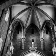 Klenby v bazilice sv. Prokopa jsou tak impozantní, že se tak tak vejdou do záběru