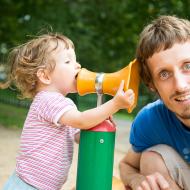 Hřiště U Opiček v Teplickém zámeckém parku nabídlo velmi neotřelé herní prvky