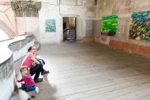 Kouzelné prostory, zde na výstavě určitě nejsme naposledy