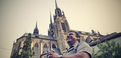 Grilování biřmovanců na Petrově 2013