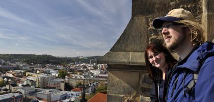 Káťa a Lůďa v Brně