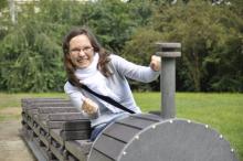 Lenčo, opravdu má lokomotiva volant?