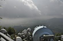 Nejlepší kruhový výhled v ČR je z Milešovky