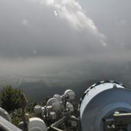 Nejlepší kruhový výhled v ČR je z Milešovky