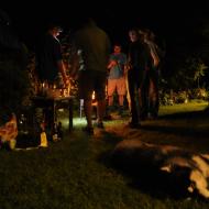 Značně unaven ze všech těch pachů