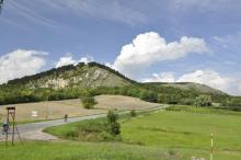 Pálava, Děvín, krásné počasí a parádní mraky