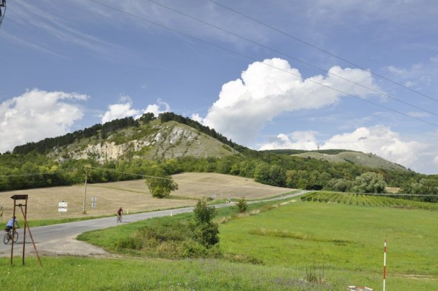 Pálava, Děvín, krásné počasí a parádní mraky