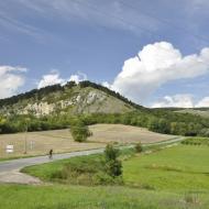 Pálava, Děvín, krásné počasí a parádní mraky