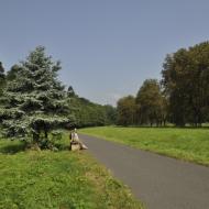 Chomutov - začátek Bezručova údolí