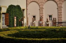 Chomutov - galerie ve dvoře