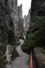 Schody pod Císařskou chodbou