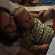 Tobík si chce číst o miminkách