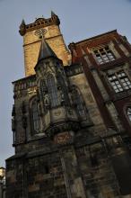 Východ slunce na Staromáku + experimentální kompozice