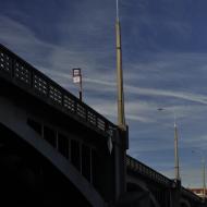 Oslava geometrie - zastávka na Palackého mostě