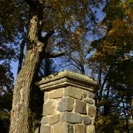 To je ta zídka, kterou Lenča fotila. Hezká, že? :-)