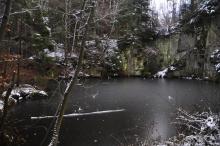 Tady by mohla být v létě bezva koupačka