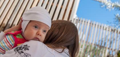 Verunka poprvé na Pálavě, 31.5.2014