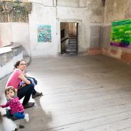 Kouzelné prostory, zde na výstavě určitě nejsme naposledy