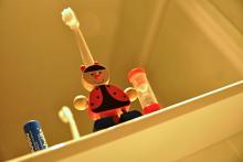 Fotíme detaily v koupelně (aneb když venku prší)