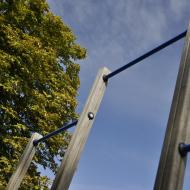 Hrazdy různých výšek