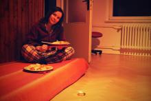 První večeře v novém bytě - na zenový způsob