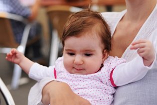 Monča se nemůže dočkat oběda