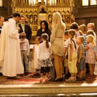 Vojta a Anička mají křtiny