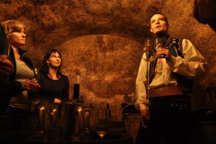 na začátku večera spořádaně degustujeme