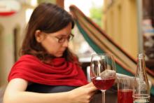 Nedělní pohoda se sklenkou moštu