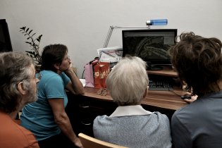 Tak tady teď bydlíme, babi