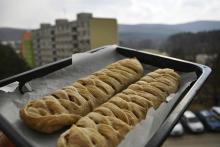 Štrůdl na balkóně