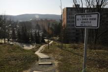 Naše milované schody na zastávku šaliny