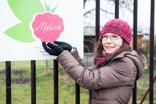 Takové krásné logo zahrádkářské osady jen volá po utržení