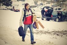 Tomáš stěhuje prázdné krabice (i to se stává)