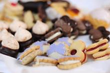 Svatba byla vyladěna do fialovo-motýlkova...