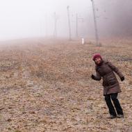 Ani medializované spory o pozemky, ani nedostatek sněhu nezabránily Lenče v parádní lyžovačce na Bouřňáku