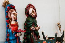 Betlém v Komunitním centru Matky Terezy