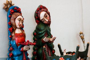 Betlém v Komunitním centru Matky Terezy