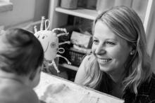 Hanka se přijela na Verunku podívat až z daleké Prahy