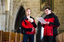 Vojta slíbil, že až přijedeme příště, bude  to už umět nazpaměť