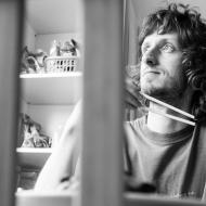 Opalovačka při čekání na oběd