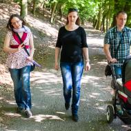 návštěva musela povinně dojít k prasatům a zpět