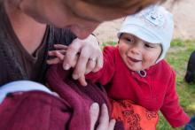 Dalšího Verunčina nápadníka Vítka jsme od ní museli vyloženě odtrhávat, ti chlapi dneska nemají vůbec žádné zábrany