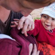 Dalšího Verunčina nápadníka Vítka jsme od ní museli vyloženě odtrhávat, ti chlapi dneska nemají vůbec žádné zábrany