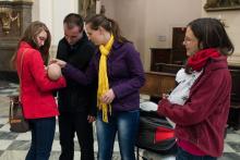 Miminkovský koutek v katedrále