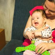 Verunka a její první ramínko