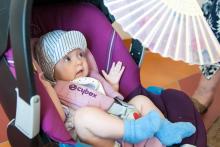 Ovívání od prababičky by si Verunka nechala líbit