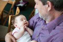 A u dědy se krásně spinká