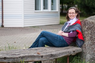 Takovou krásnou lavičku byste v Bystrci pohledali