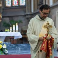 Jáhen Honza Špilar s kapkou krve Jana Pavla II